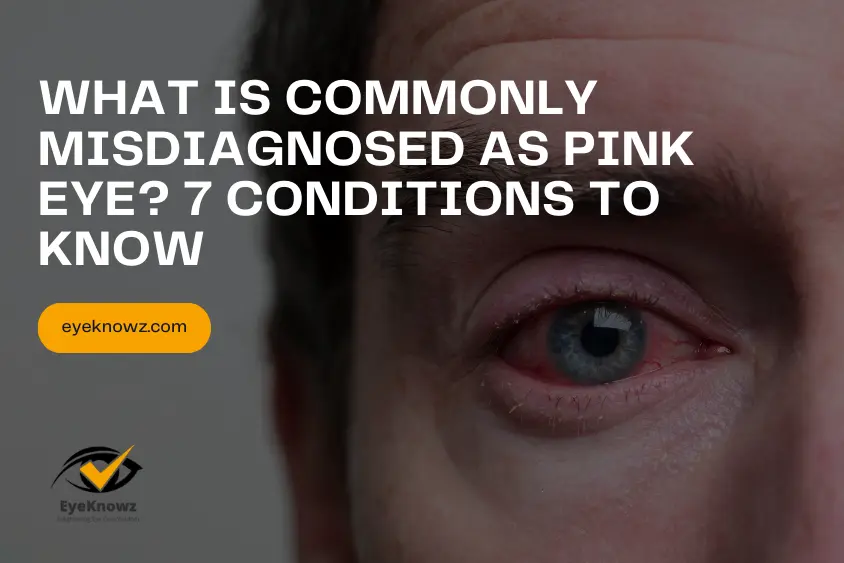 What Is Commonly Misdiagnosed as Pink Eye 7 Conditions to Know