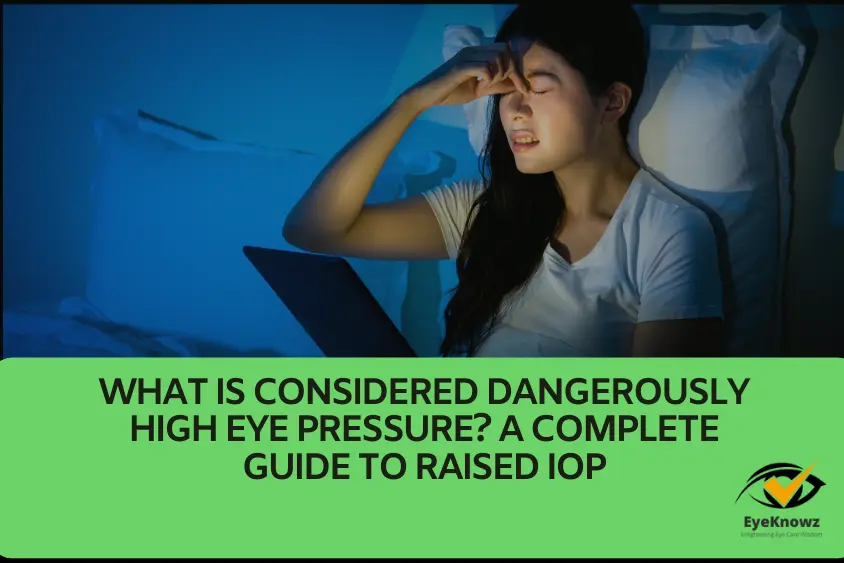 What Is Considered Dangerously High Eye Pressure A Complete Guide to Raised IOP